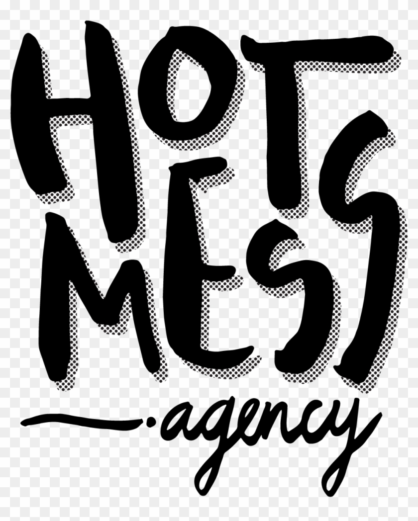 Hot Mess Agency Logo Square Web - Rgb Color Model #1244725