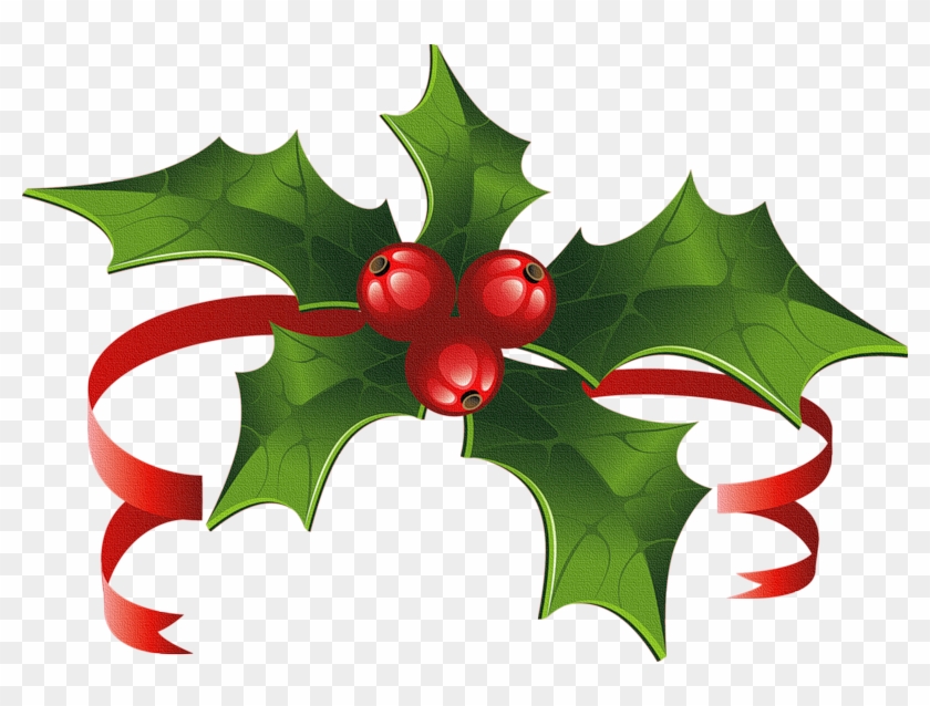 Обсуждение На Liveinternet - Christmas Holly Transparent Png #1244800