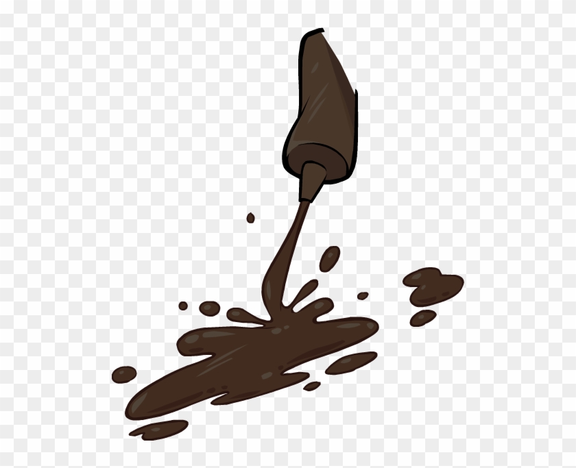 Chocolate Sauce - Transparent Chocolate Syrup Png #1244885