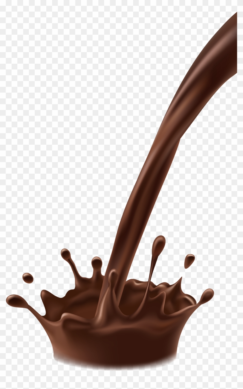 Chocolate Liquid Euclidean Vector - Chocolate Vector Png #1244926