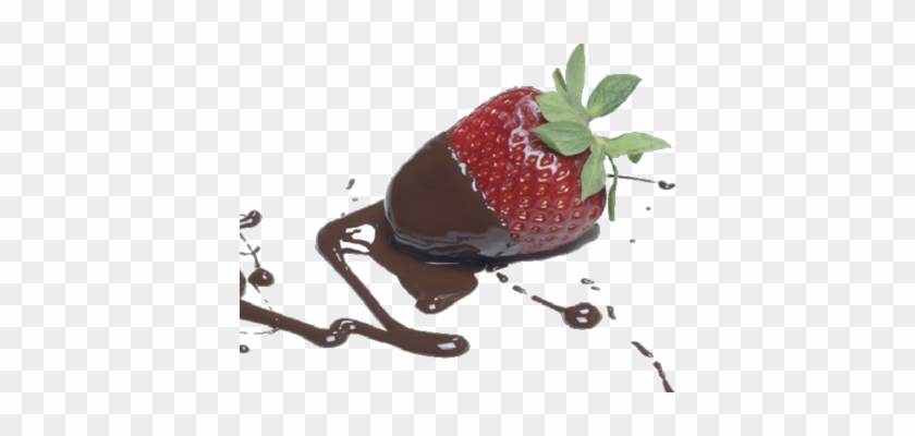 Chocolate Syrup On Body - Chocolate Covered Strawberries Png #1245047