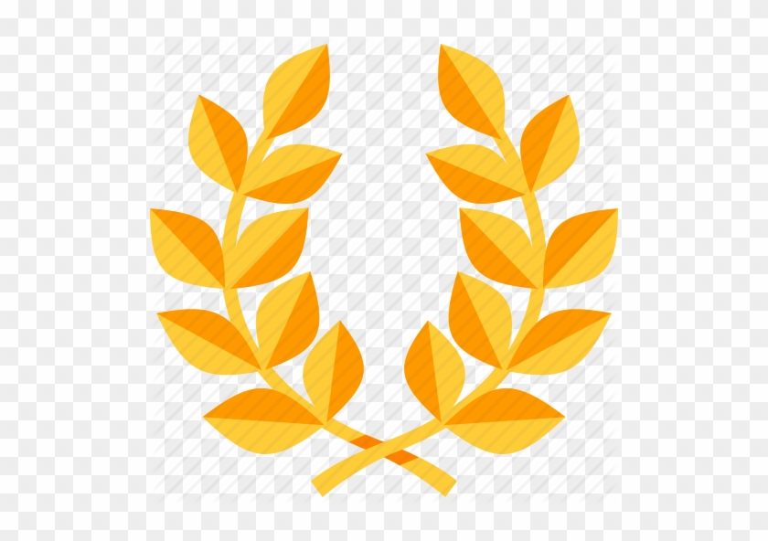 Laurel Wreath, Lauren Icon - Victory Icon Png #1245051