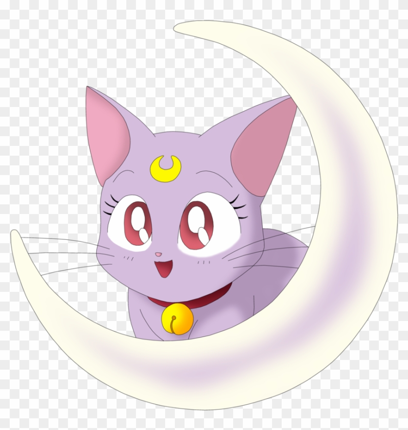 Cat Sailor Moon Chibiusa Luna Sailor Mercury - Luna Sailor Moon Png #1245157