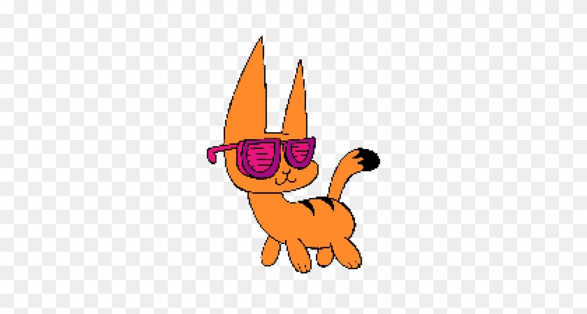 Greetings, I'm Cool Cat President Of The Cool Club - Cartoon #1245227