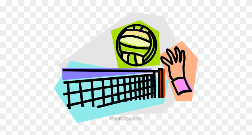 Volleyball Clipart Hand - Volleyball #1245264