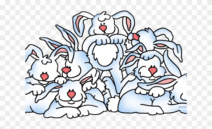 Rabbits Clipart - Cartoon #1245299
