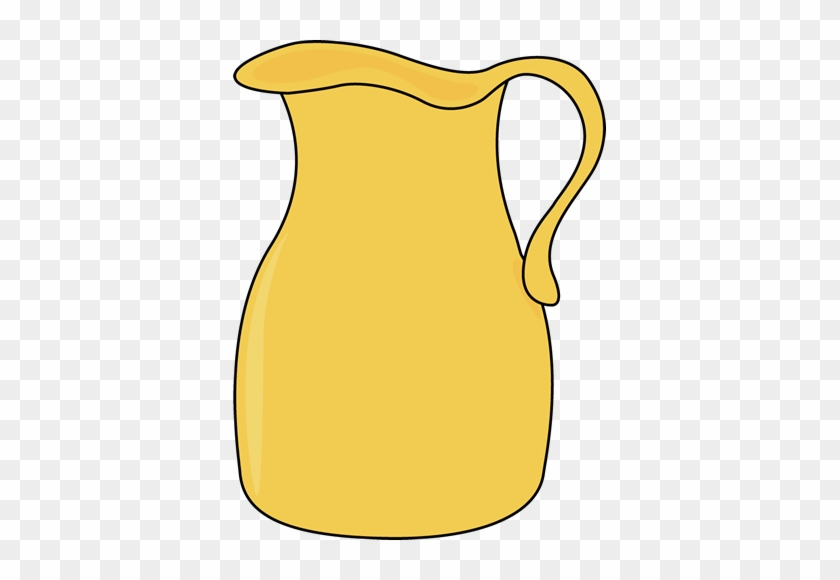 Yellow Pitcher Clip Art - Yellow Pitcher Clip Art #1245425