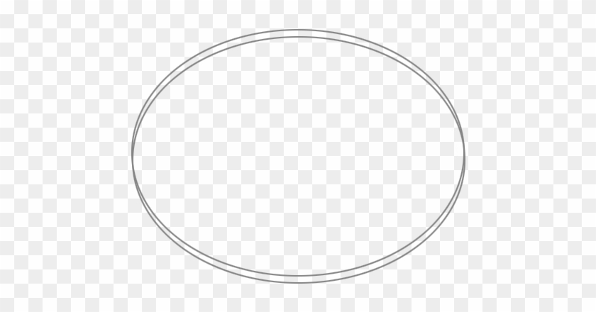 Blank Simple Frames - Circle #1245493