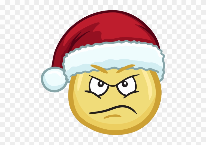 Https - //www - Mind - Org - Uk/information Support/types - Emoji With Santa Hat #1245511