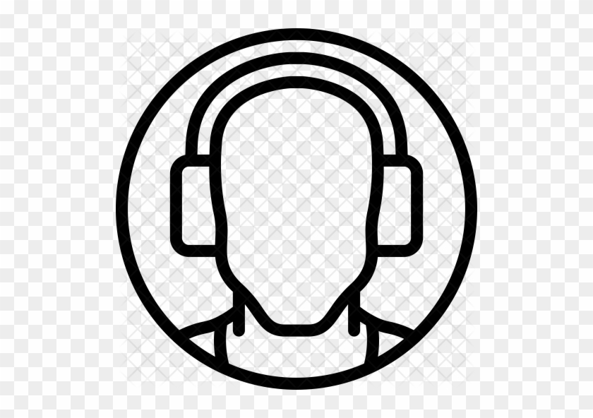 Safety Earbuds Icon - Vector Graphics #1245556