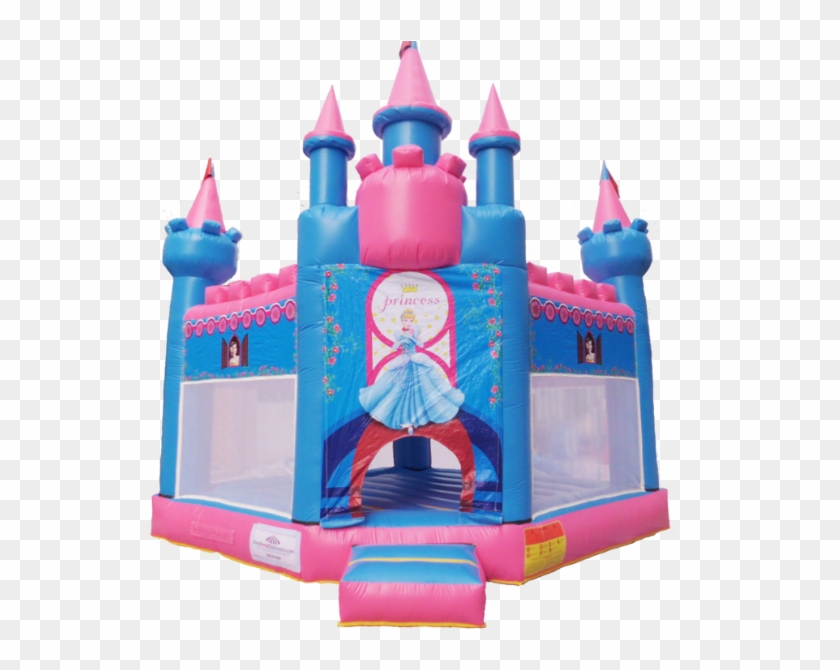 Princess Hexagon Bounce House - Inflatable Castle #1245595