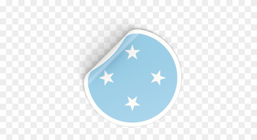 Illustration Of Flag Of Micronesia - Micronesia Flag Png #1245608
