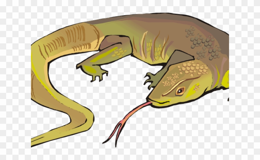 Monitor Lizard Clipart Pathfinder - Lizard Clipart Transparent #1245636