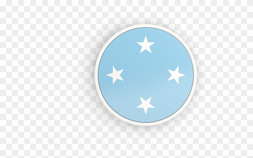 Illustration Of Flag Of Micronesia - Federated States Of Micronesia Flag #1245646