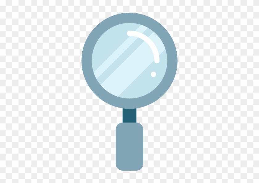 Loupe Free Icon - Loupe Flat Png #1245666