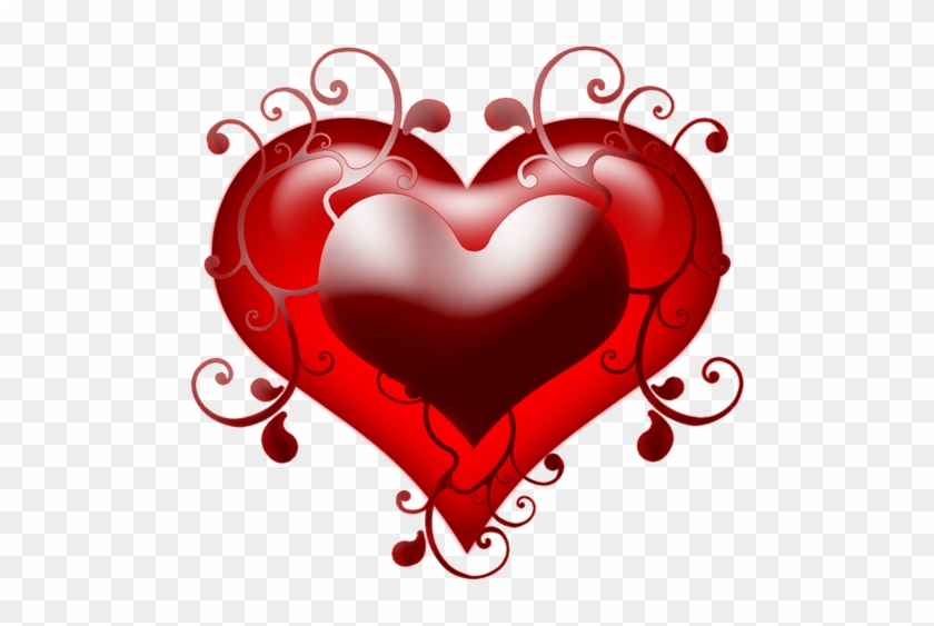 Double Heart Tattoos For Women - Kalp Resmi Hareketli #1245712