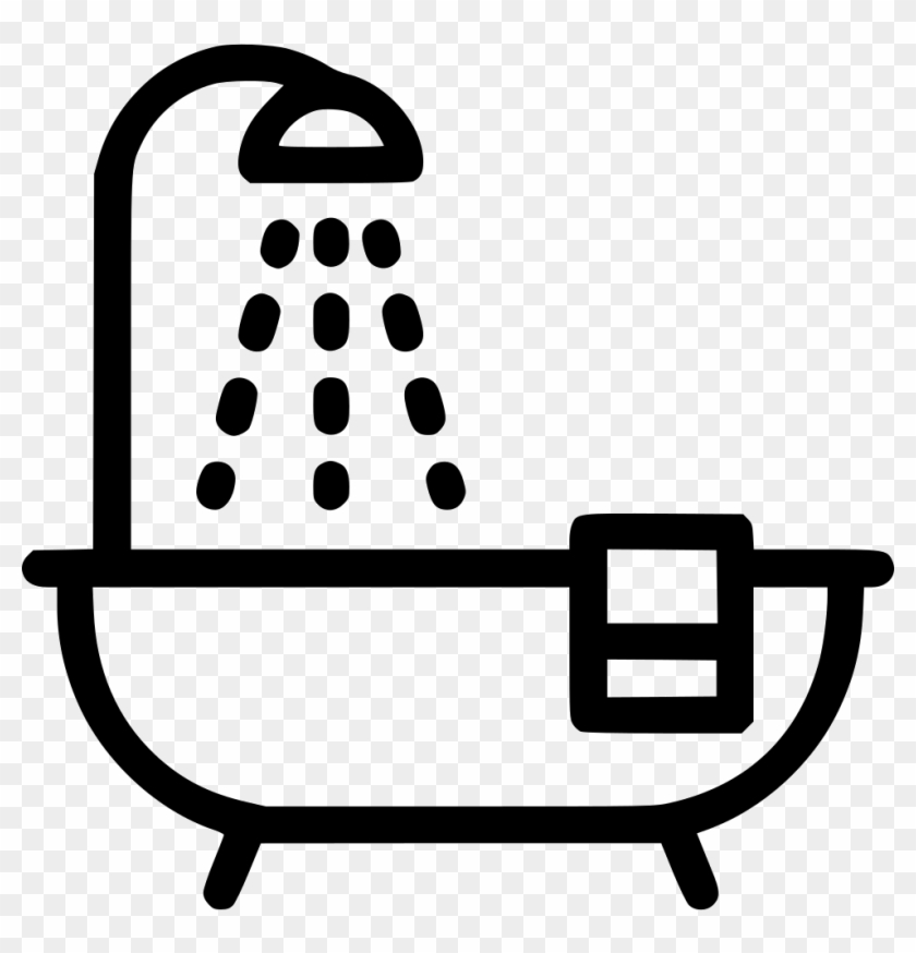 Bathtub Shower Comments - Bath Icon Transparent #1245769