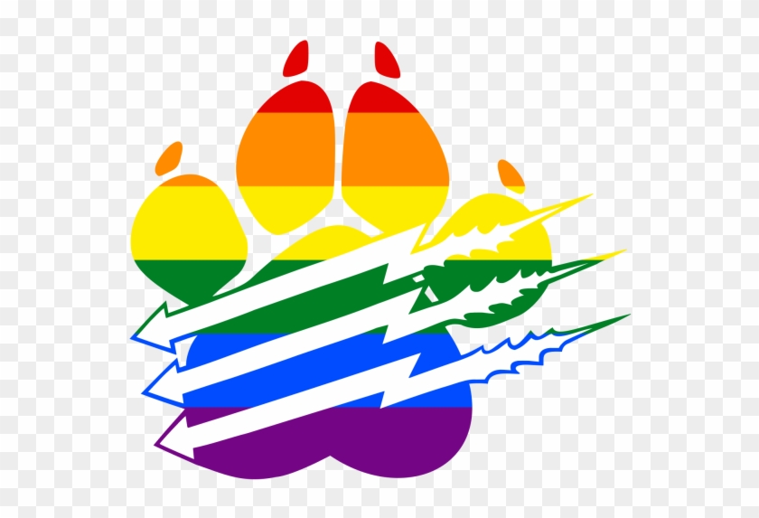 Gay Pride Antifa-fur Symbol - Antifa Fur Logo #1245782