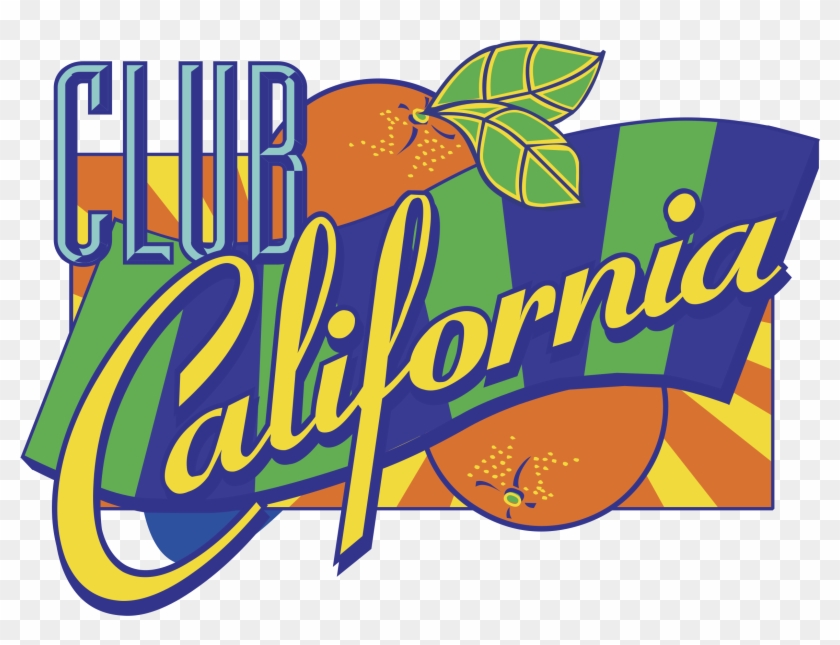 California Club Logo Black And White - Carnation #1245901