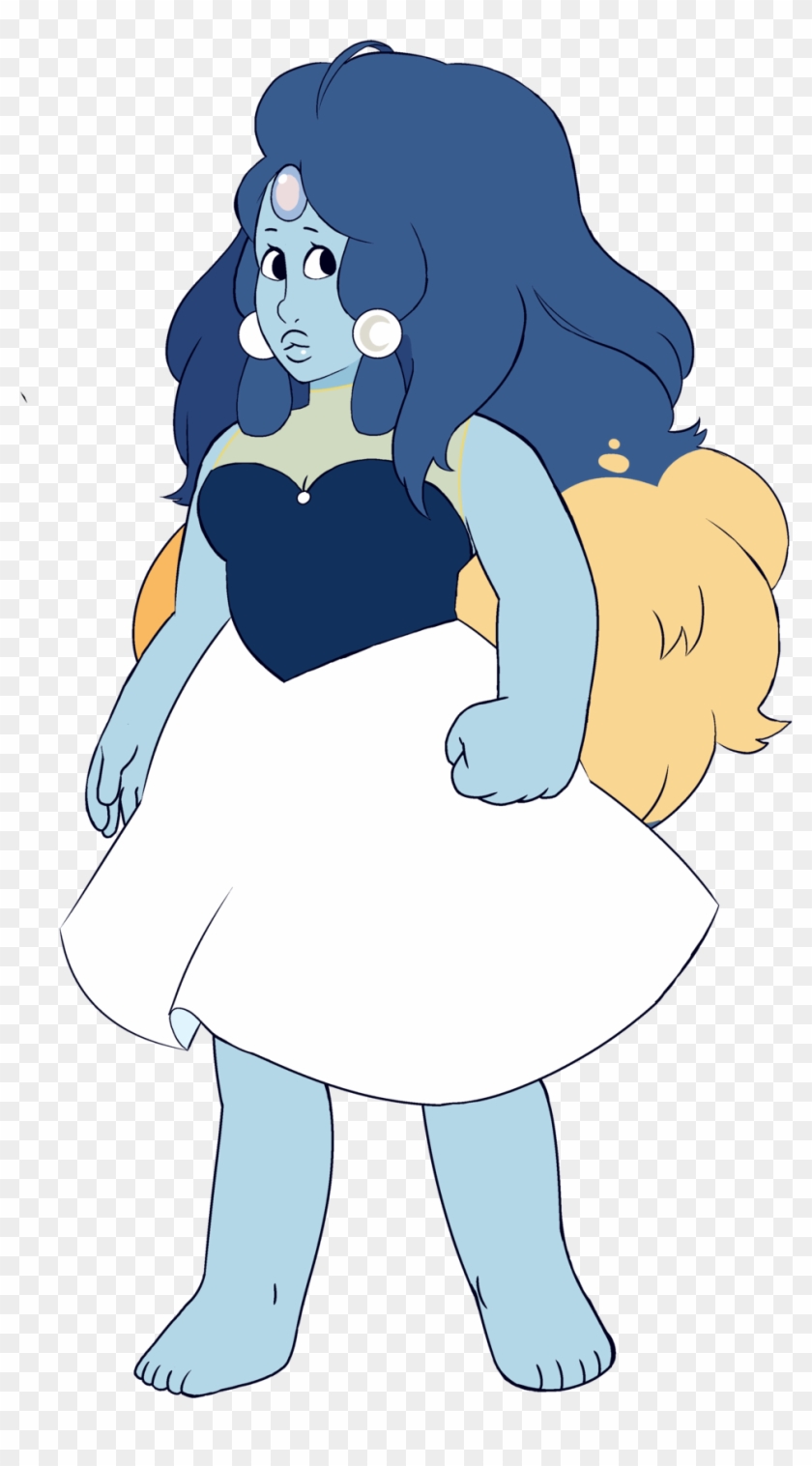 An Su Oc, Moonstone Is The Lost Sister Of Rose Quratz - Cartoon #1245948