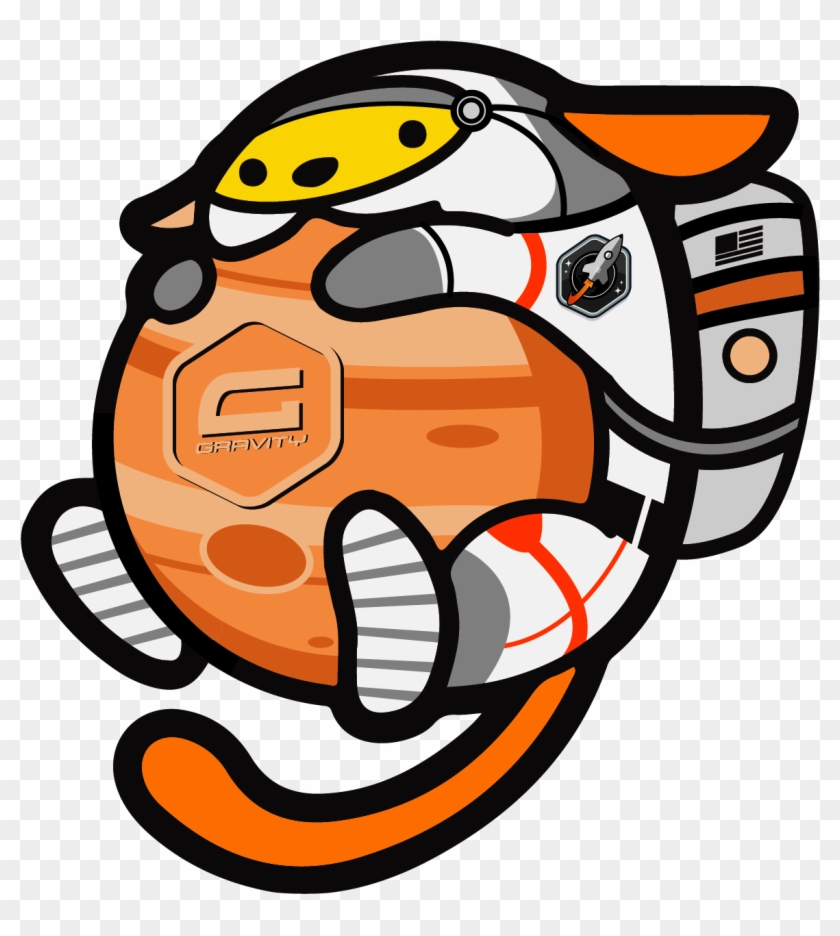 Astronaut Clipart Orange - Wordpress #1245987