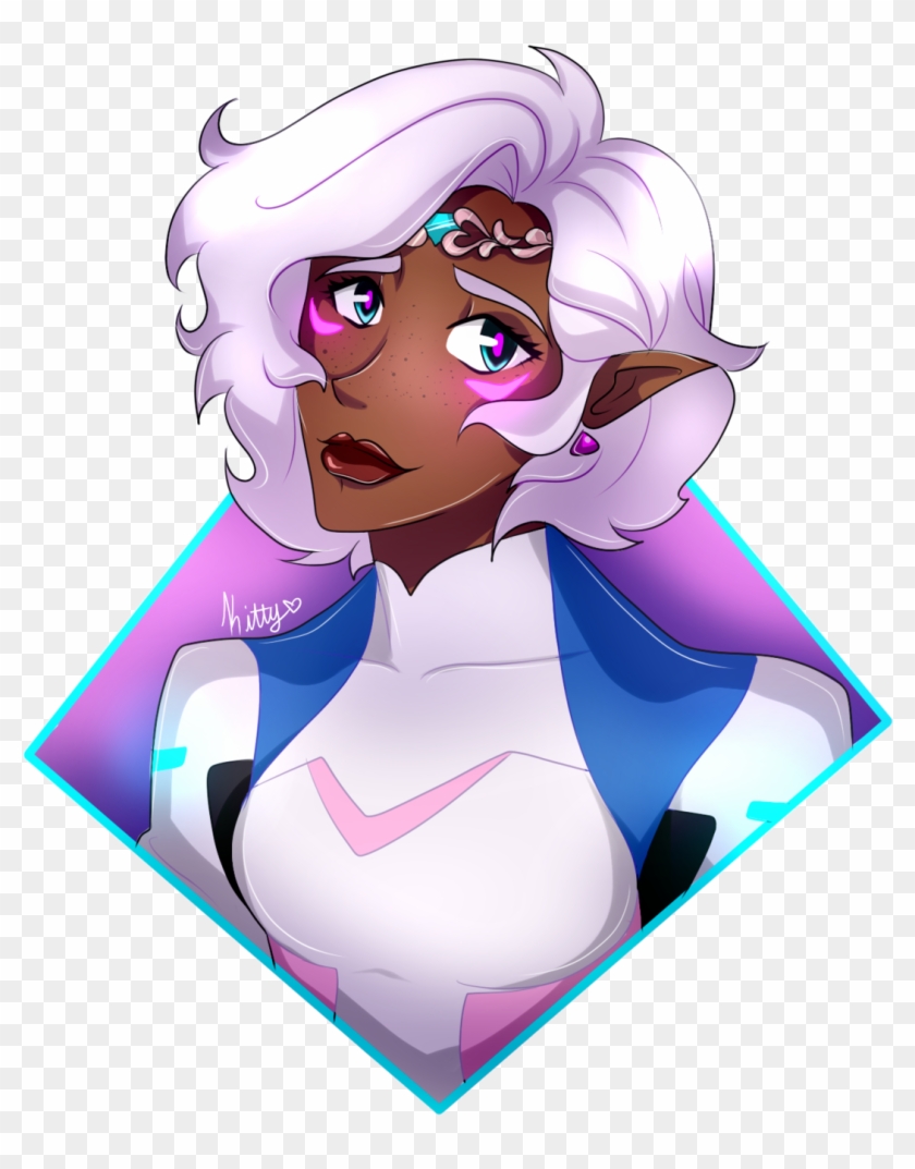 I Was Inspired By @r I V E R 's Short Haired Allura - Cartoon #1246057