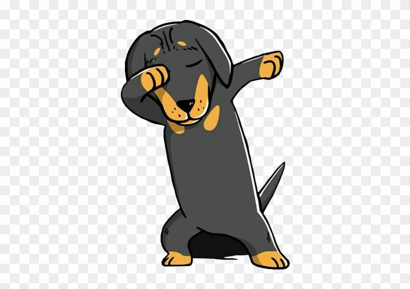 Dog Penguin Clip Art Illustration Beak - Dab Dachshund #1246072