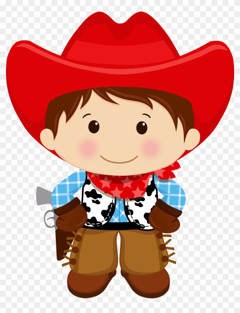 Little Girl Clipart Cowgirl - Cowboy Clipart #1246132