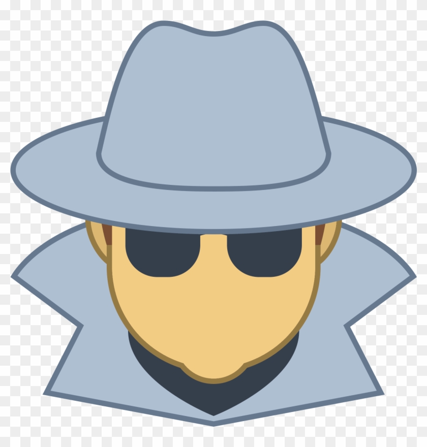 Spy Icon On White Background - Telegram #1246270