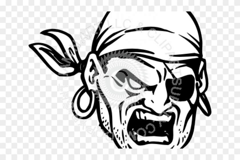 Drawn Pirate Pirate Head - Drawn Pirate Pirate Head #1246273