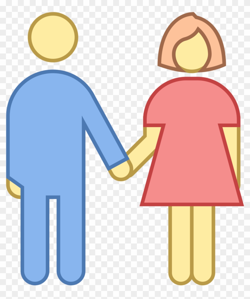 Man Woman Icon Png Download - Man And Woman Clip Art Png #1246284