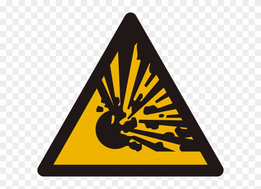 Danger Explosive Atmosphere Sign #1246358