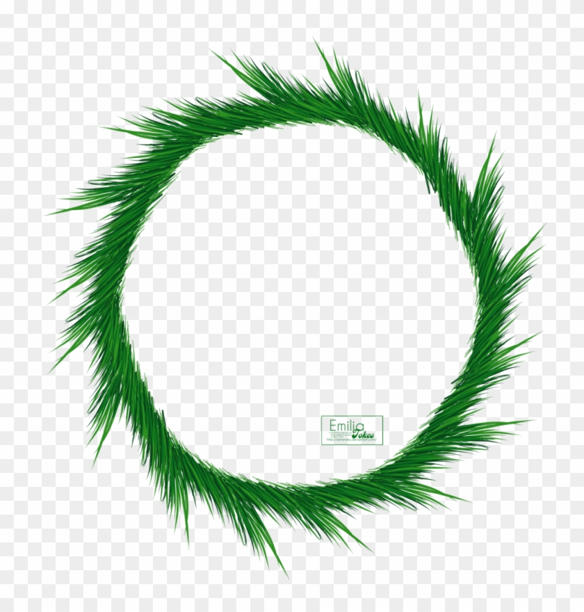 Circle Frame By Hermit-stock - Christmas Circle Frame Png #1246451