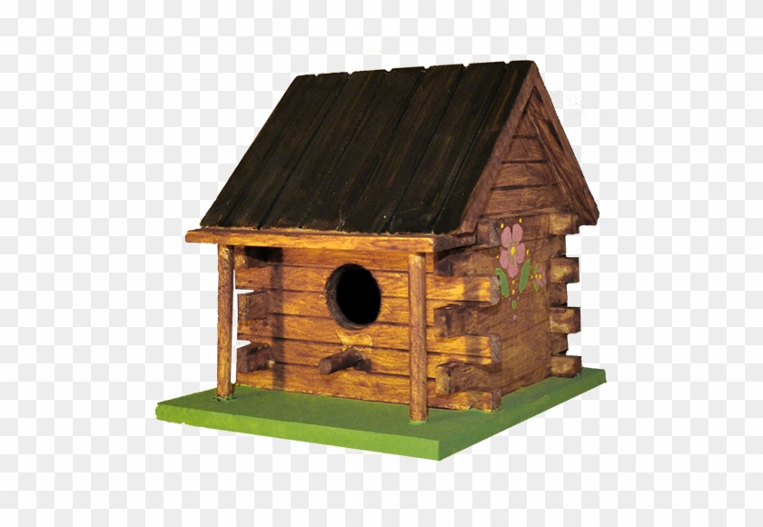 The Bird House Is Exactly As Shown In The Photos - Log Cabin #1246522