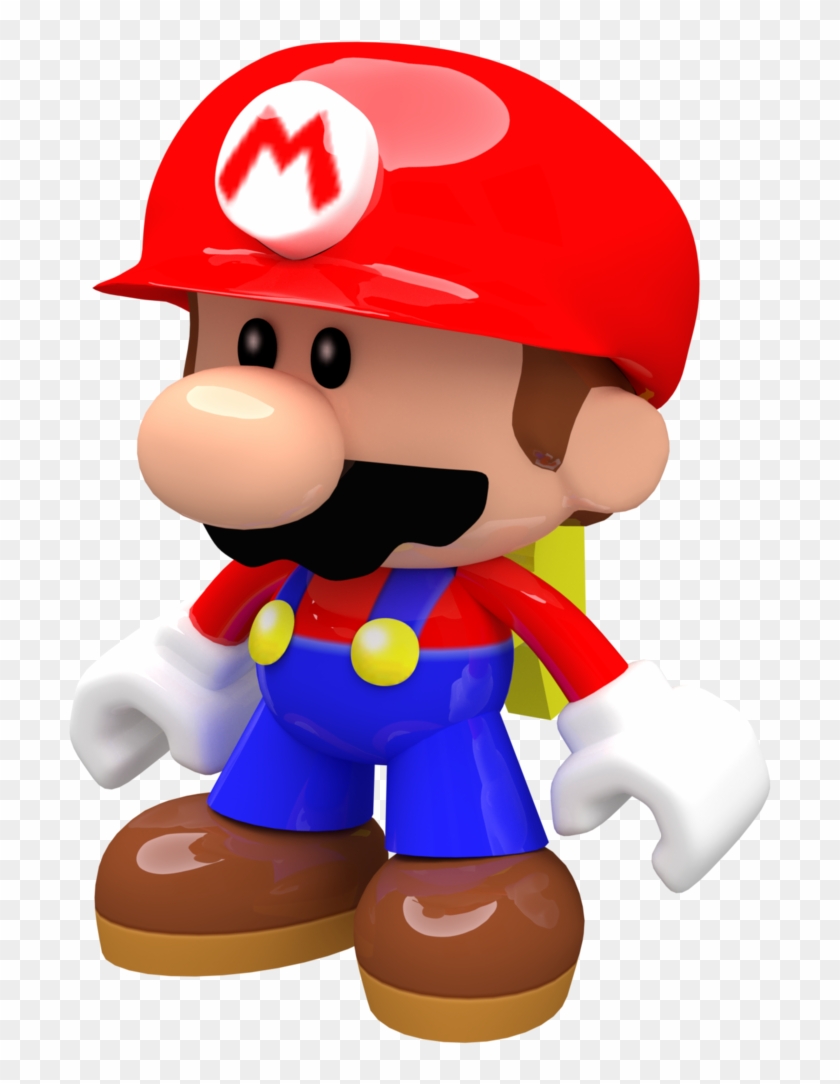 Mini Mario Toy Render By Nintega-dario - Mini Mario Toy #1246586