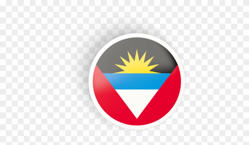 Illustration Of Flag Of Antigua And Barbuda - Antigua And Barbuda Flag #1246624
