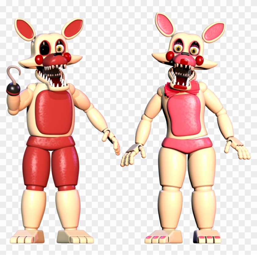 Toy Fox And Funtime Foxy - Fnaf 2 Toy Foxy #1246640