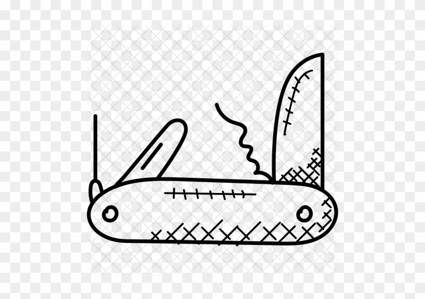 Swiss Knife Icon - Drawing #1246674