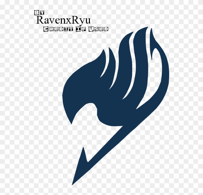 Blue Fairy Tail Symbol Tattoo Design By Ravenxryu - Gray Fairy Tail Tattoo - Free Transparent PNG Clipart Images Download
