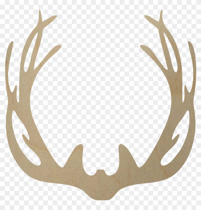 Deer Antler Cut Out Free Transparent PNG Clipart Images Download