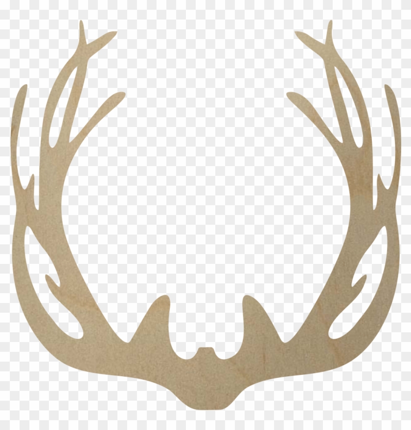 Deer Antler Cut Out #1246749