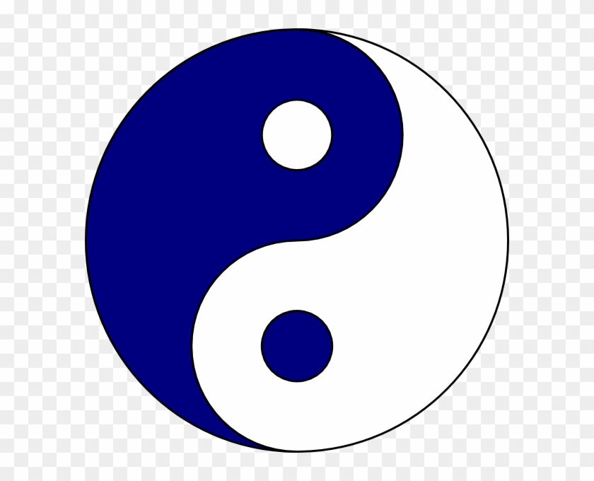 Blue Yin And Yang #1246774