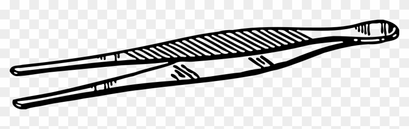 Medium Image - Drawing Of A Tweezer #1246782