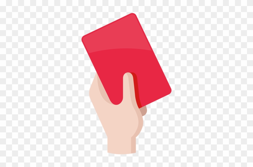 Football Red Card Icon Transparent Png - Football Red Card Icon #1246801