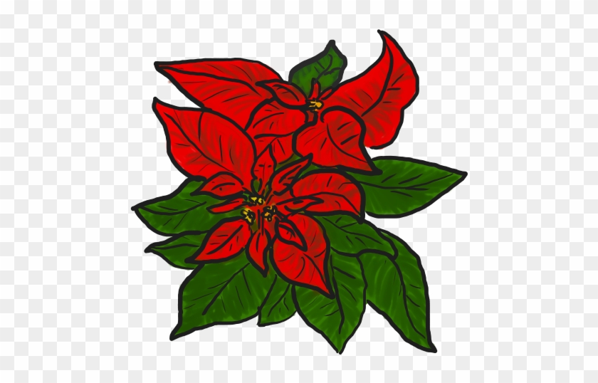 Free Poinsettia Clip Art - Poinsettia Free Clipart #1246814