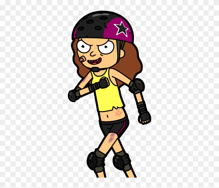 Roller Disco Morty - Roller Derby Morty #1246907