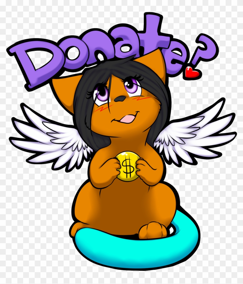 Cute - Cute Donation Button #1246960