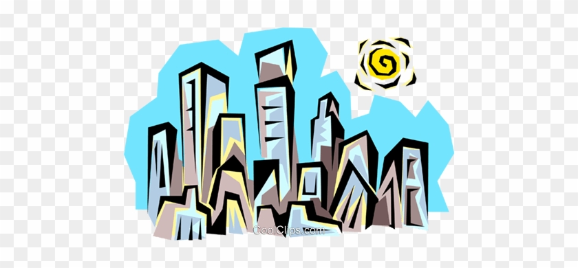 Skyline Da Cidade Livre De Direitos Vetores Clip Art - City Skyline #1247034