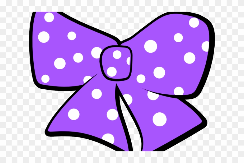 Bow Clipart Polka Dot - Clipart Poka Dots Bow #1247056