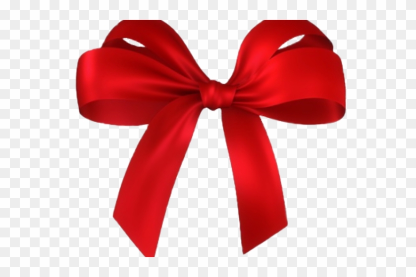 Bow Clipart Dark Red - Gift Ribbon Vector Png #1247057